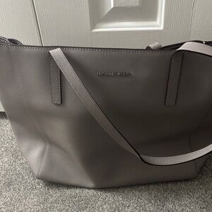 Michael Kors Gray Saffiano Tote